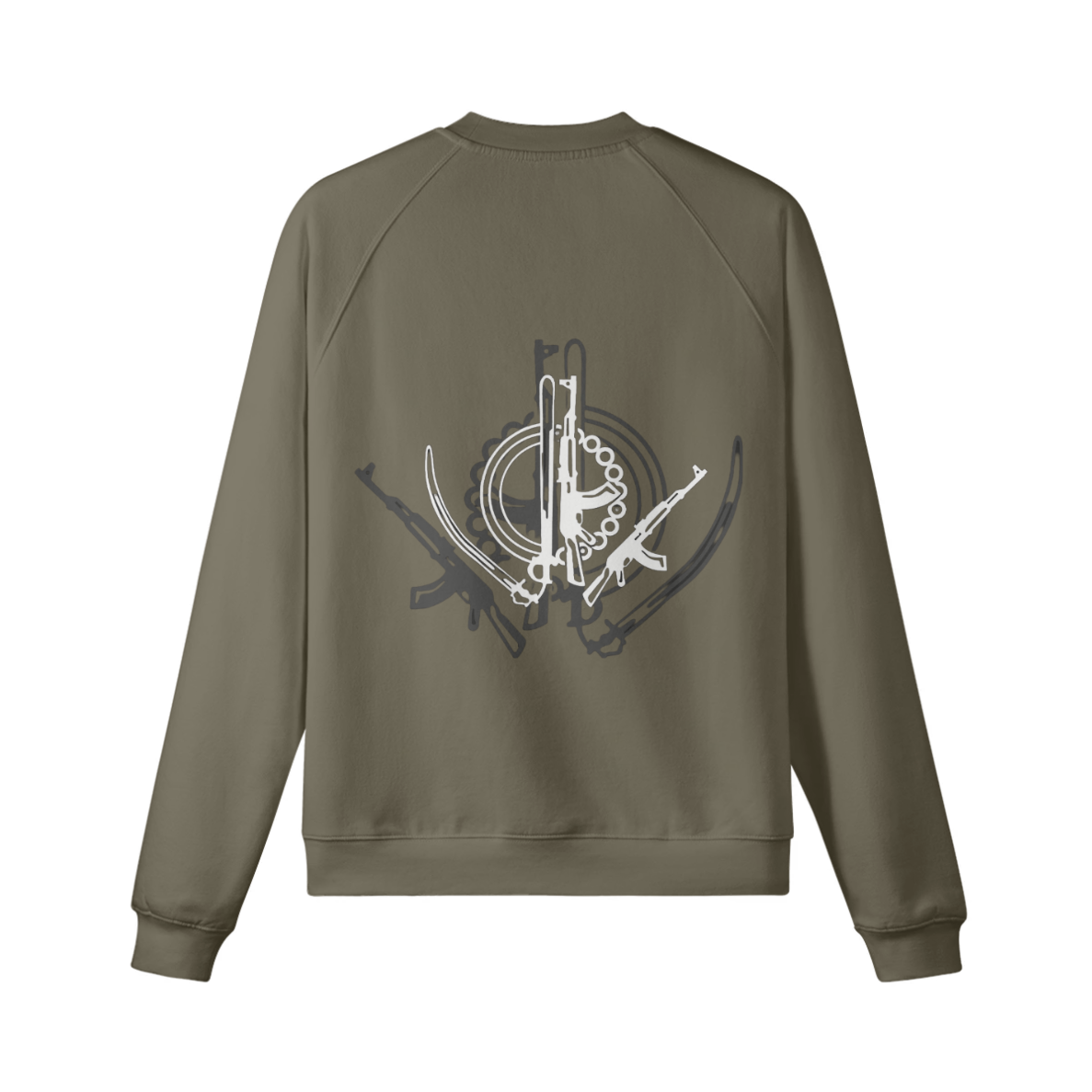 WB - 380GSM Unisex Heavyweight Fleece-lined Sweatshirt - WarriorsBlood