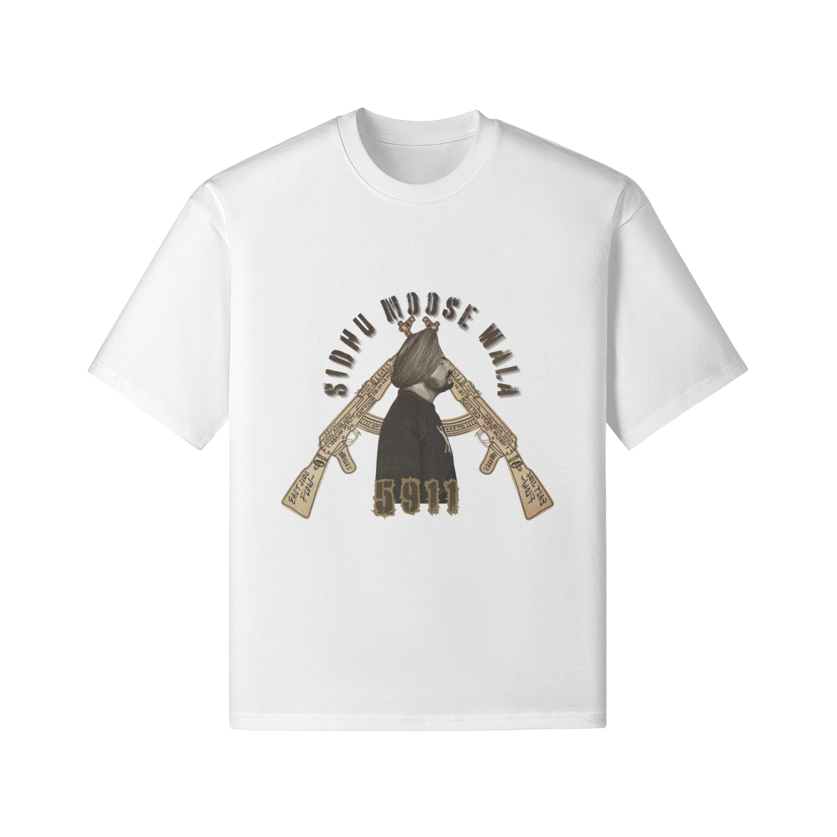 SMW 5911- 240GSM Unisex Boxy T-Shirt - WarriorsBlood