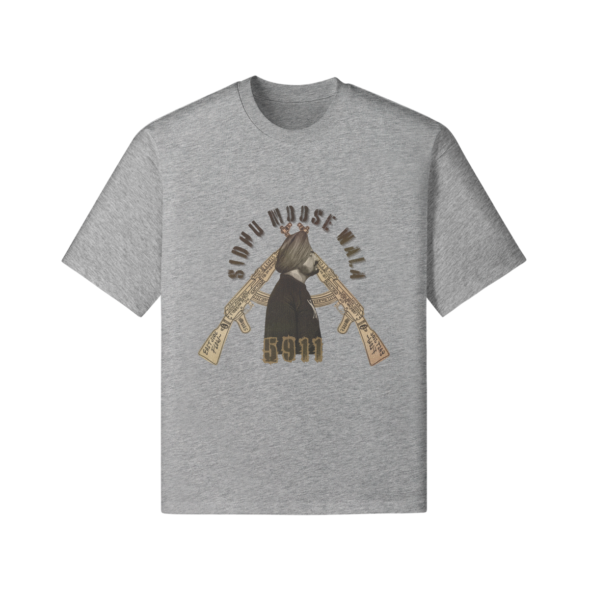 SMW 5911- 240GSM Unisex Boxy T-Shirt - WarriorsBlood