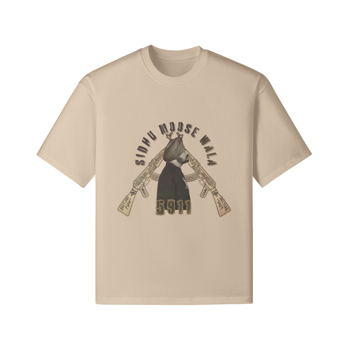 SMW 5911- 240GSM Unisex Boxy T-Shirt - WarriorsBlood