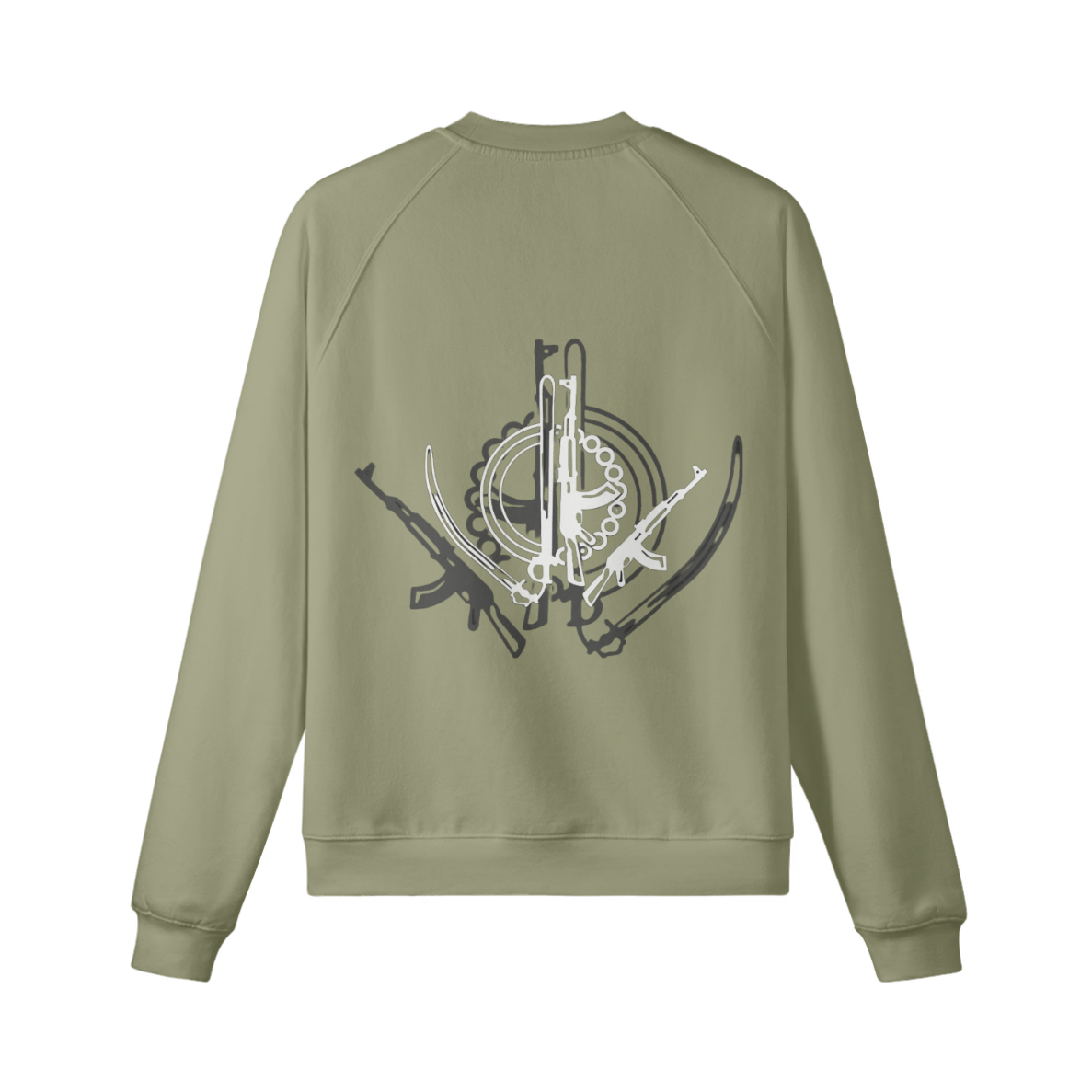 WB - 380GSM Unisex Heavyweight Fleece-lined Sweatshirt - WarriorsBlood