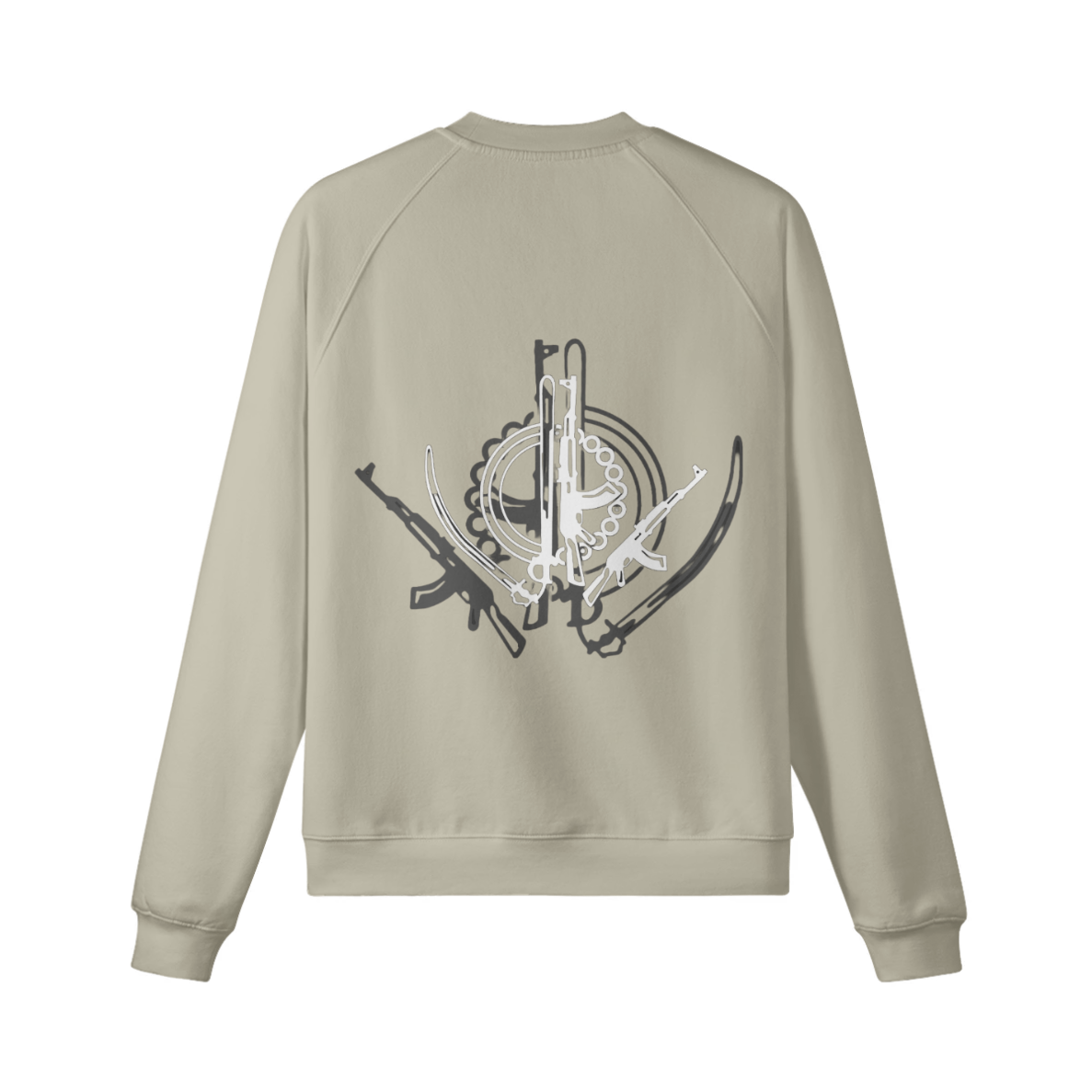 WB - 380GSM Unisex Heavyweight Fleece-lined Sweatshirt - WarriorsBlood