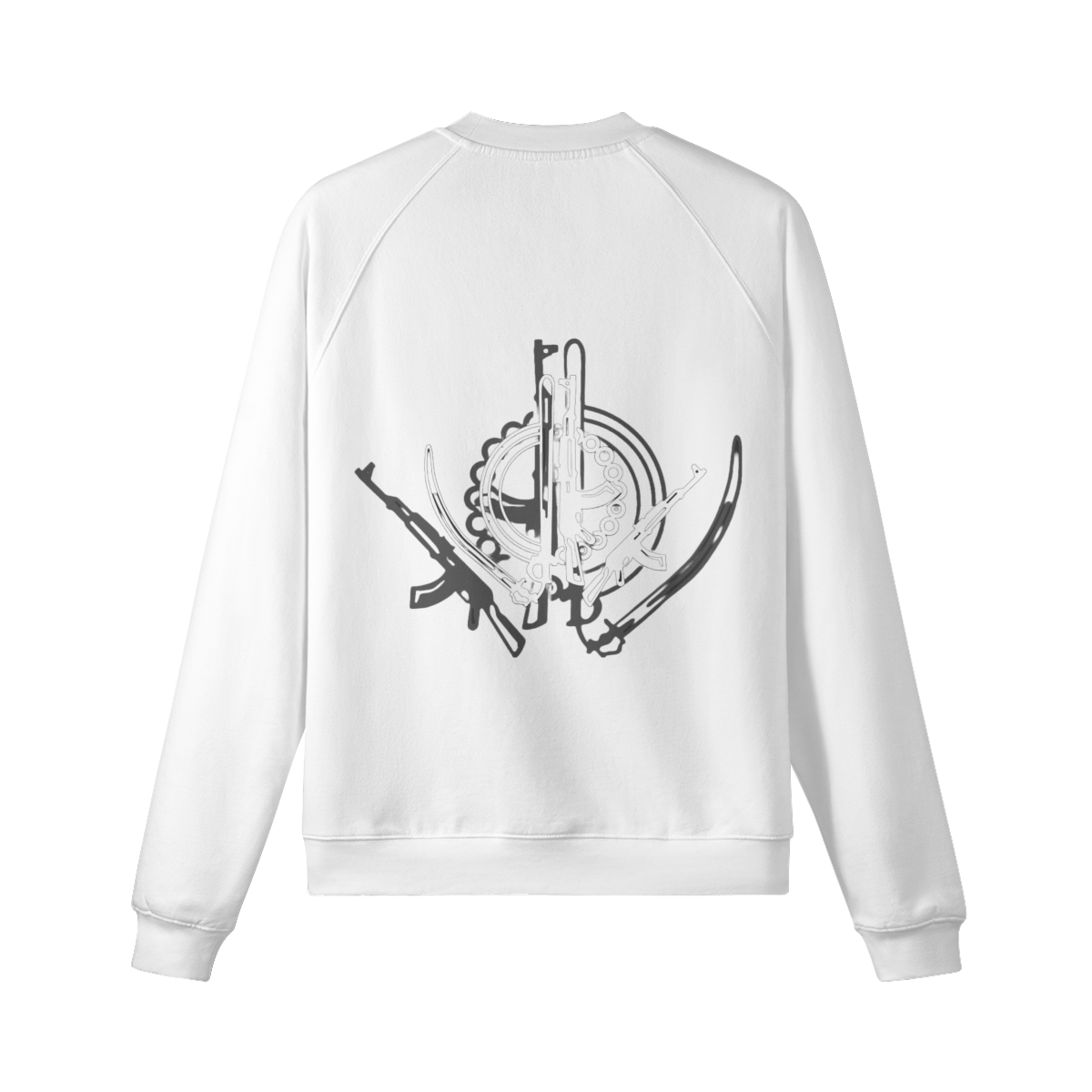 WB - 380GSM Unisex Heavyweight Fleece-lined Sweatshirt - WarriorsBlood